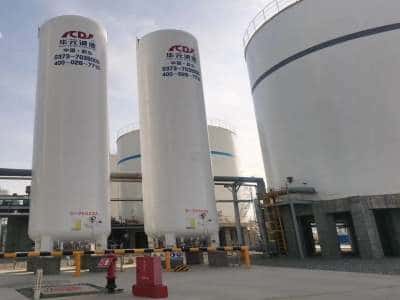 Cryogenic Liquid Carbon Dioxide Storage Tank