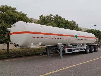 Liquid Oxygen Nitrogen Argon Semi Trailer