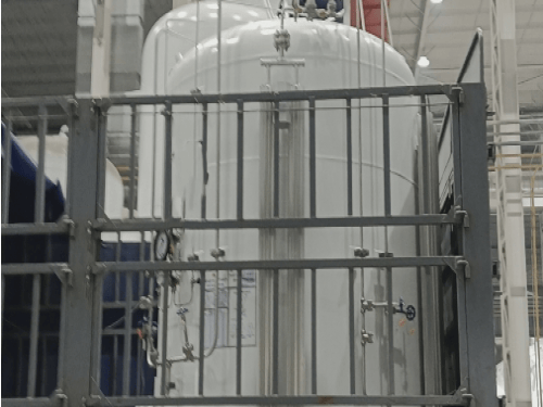 4.99 cubic 1.6 MPa cryogenic liquid storage tank was shipped to Tianjin, China today